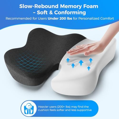 Car seat cushion for tailbone support — photo 4