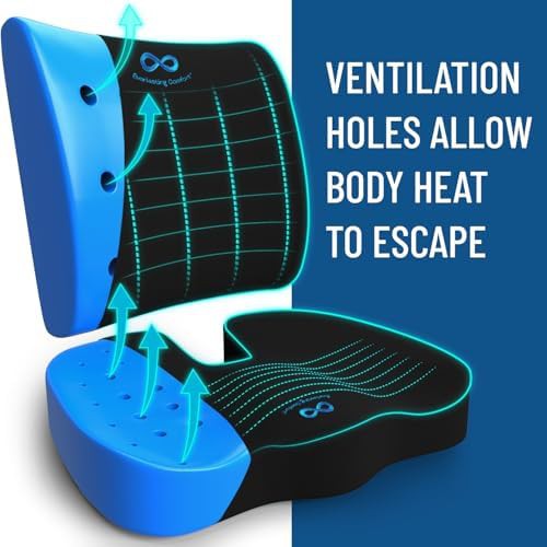 Memory foam cushion for tailbone pain relief — photo 3