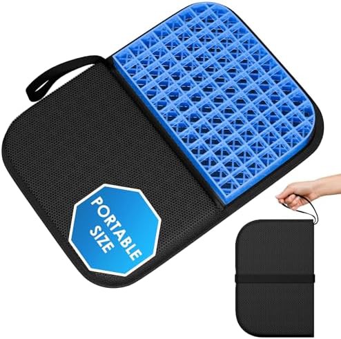 Thick gel portable travel seat cushion