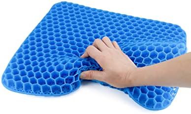 Blue breathable gel seat pad for office — photo 4