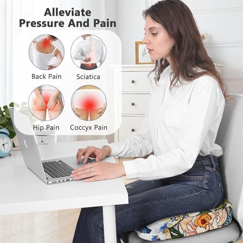 Memory foam coccyx pressure relief pad — photo 3