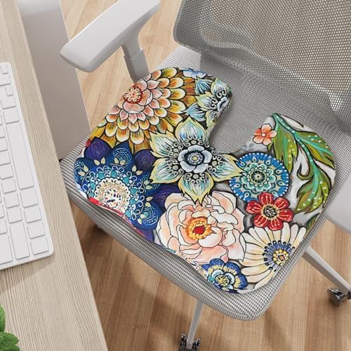 Memory foam coccyx pressure relief pad — photo 4