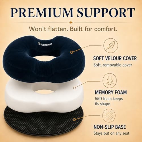 Donut pillow tailbone hemorrhoid cushion — photo 3