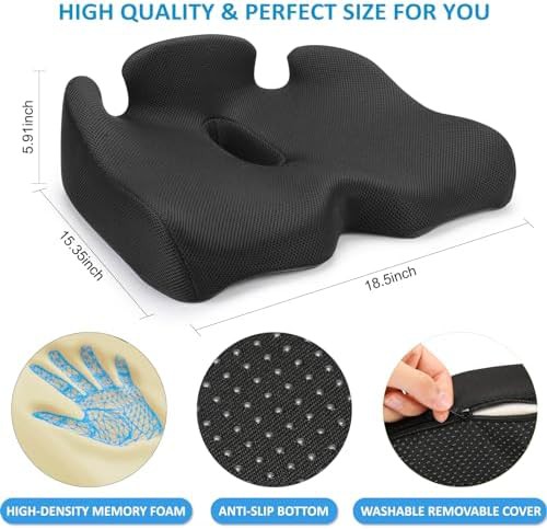 Extra large non slip chair cushion — photo 5