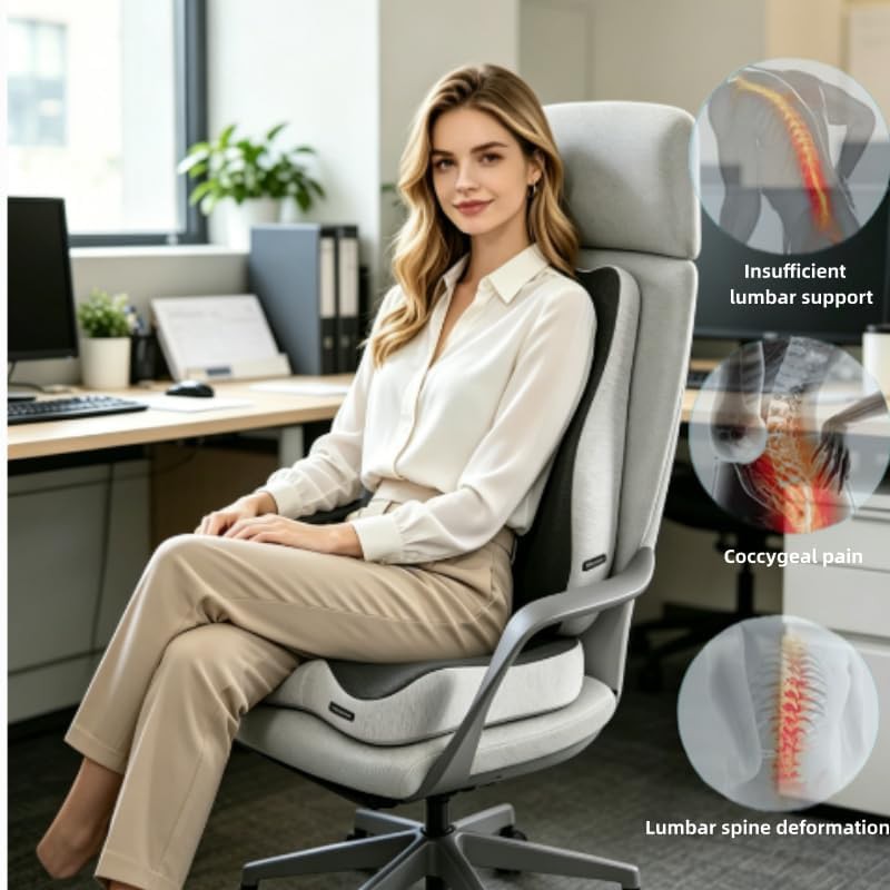 Dark grey extra large coccyx cushion — photo 4