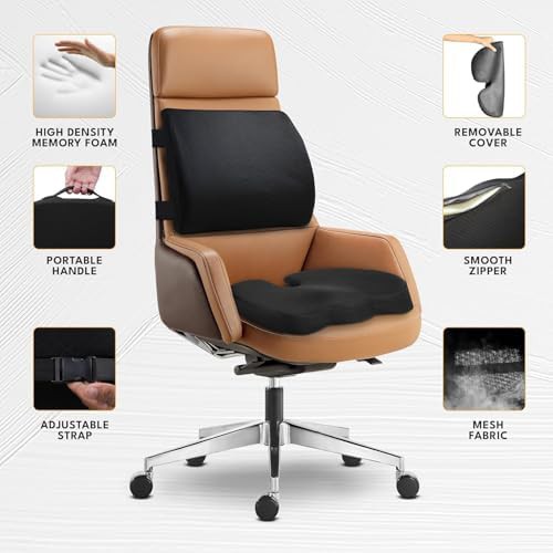 Gel seat cushion and lumbar support — photo 4