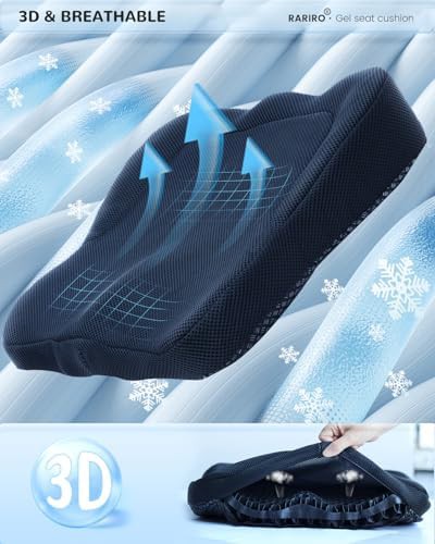 Honeycomb gel breathable seat cushion — photo 4