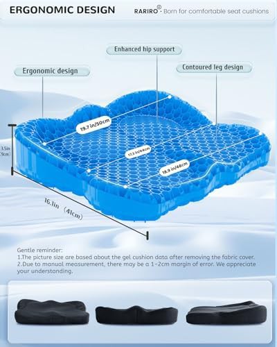 Breathable honeycomb gel pressure relief pad — photo 3