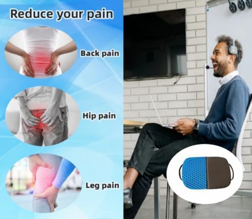 Foldable gel cushion for portable travel — photo 3