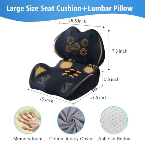 Extra large memory foam lumbar support — photo 4