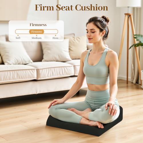Tranquilrelax 3 inch memory foam booster black — photo 4