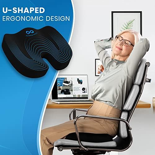 Gel infused seat cushion and support bundle — photo 4
