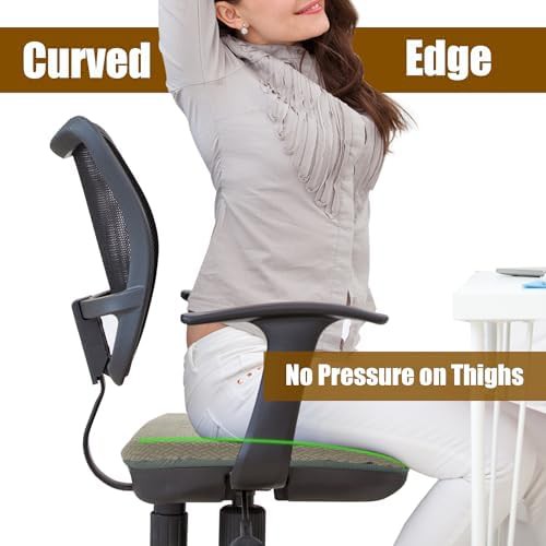 Coffee tufted furry recliner seat cushion — photo 5