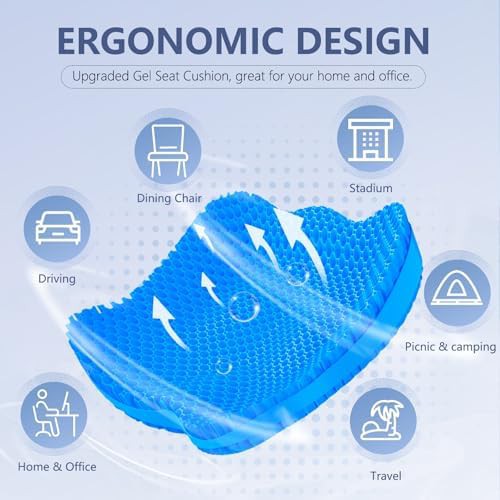 Extra thick cooling gel wheelchair cushion — photo 3