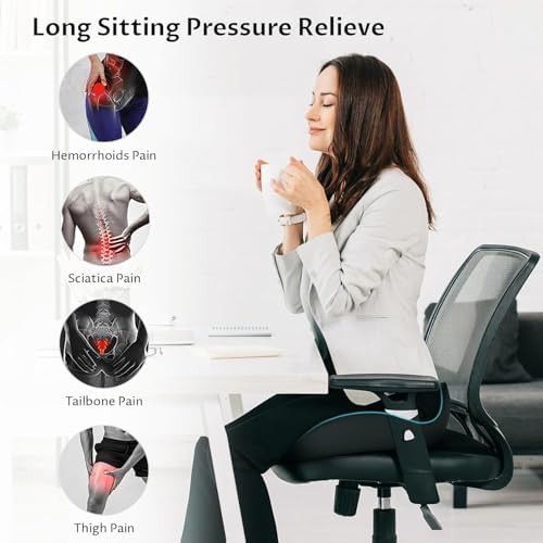 Extra large memory foam tailbone cushion — photo 4