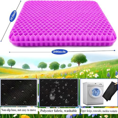 Extra large thickened gel seat pad — photo 3
