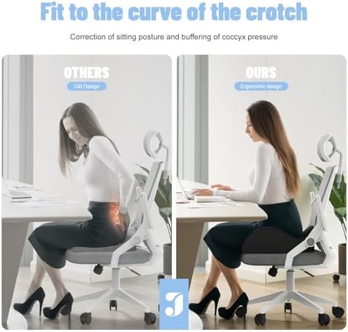 Office chair coccyx and tailbone cushion — photo 5