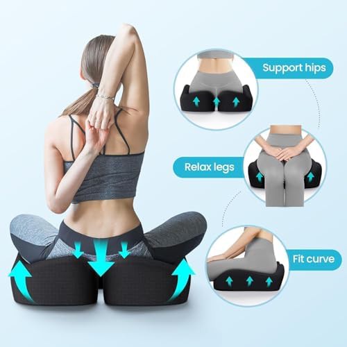 Office chair cushion with washable cover — photo 3