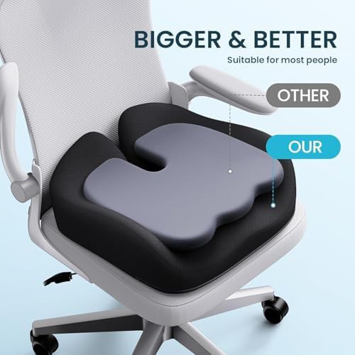 Office chair cushion with washable cover — photo 4