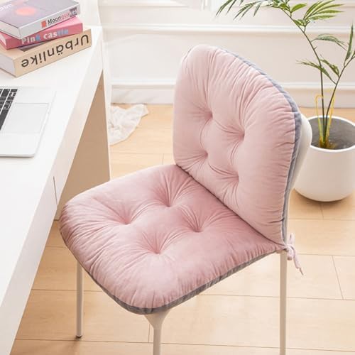 Plush velvet rocking chair seat pad