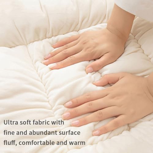 Velvet non slip chair pad with ties — photo 4
