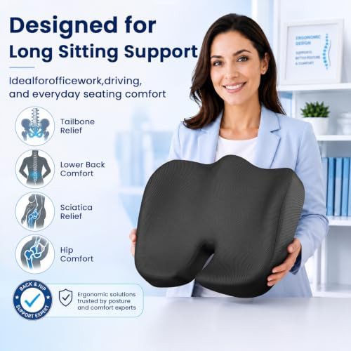Extra large memory foam wheelchair cushion — photo 3