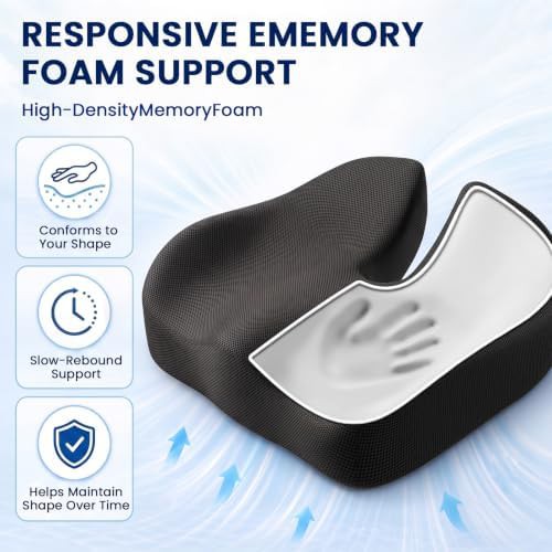 Extra large memory foam wheelchair cushion — photo 5