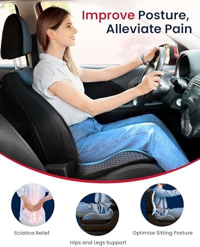 Gel wedge cushion for driving comfort — photo 4