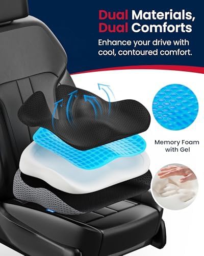 Gel wedge cushion for driving comfort — photo 5