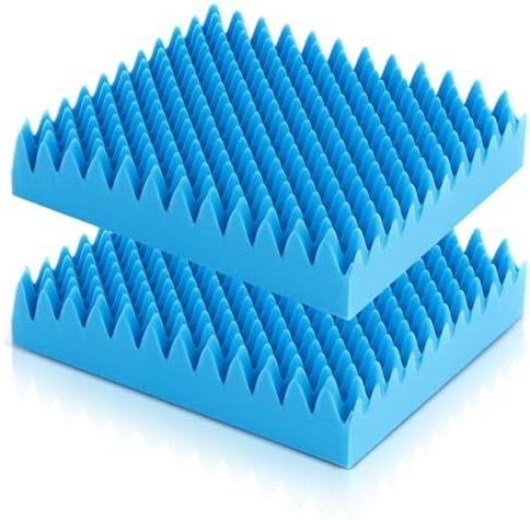Blue egg foam chair cushion set