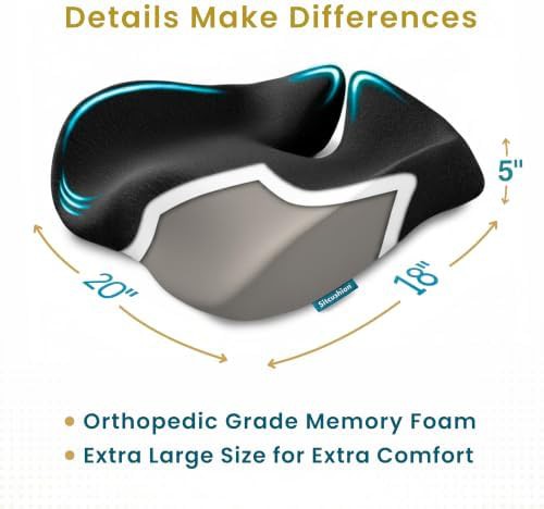 Pressure relief driving and coccyx pillow — photo 4