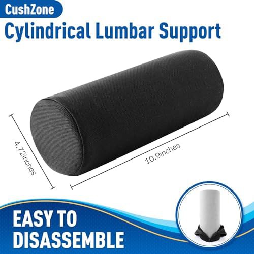 Seat cushion and lumbar roll support set — photo 5