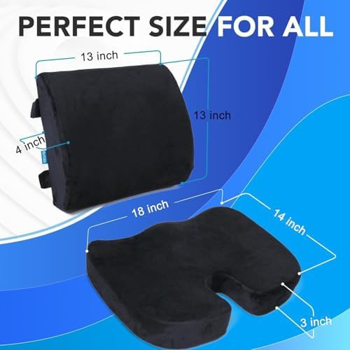 Lumbar support and seat cushion for gaming chairs — photo 4