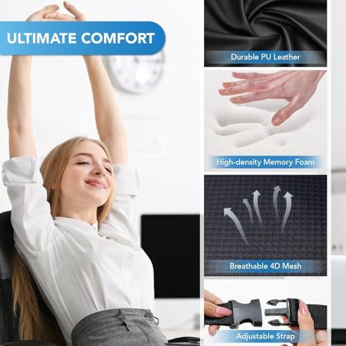 Lumbar support and sciatica pillow set — photo 5
