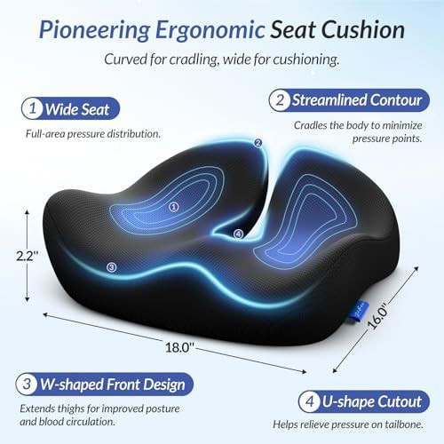 High density memory foam cushion for pressure relief — photo 3