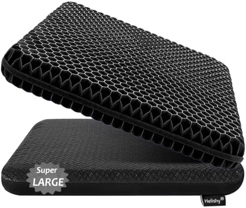 Super large gel pad with non-slip cover