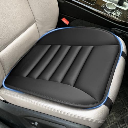 Black mesh memory foam driver seat