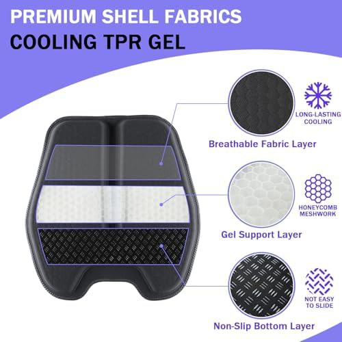 Soft one inch gel sciatica cushion — photo 3