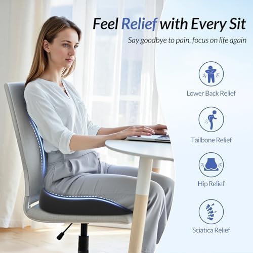 U-shaped cushion with thigh relief slope — photo 4