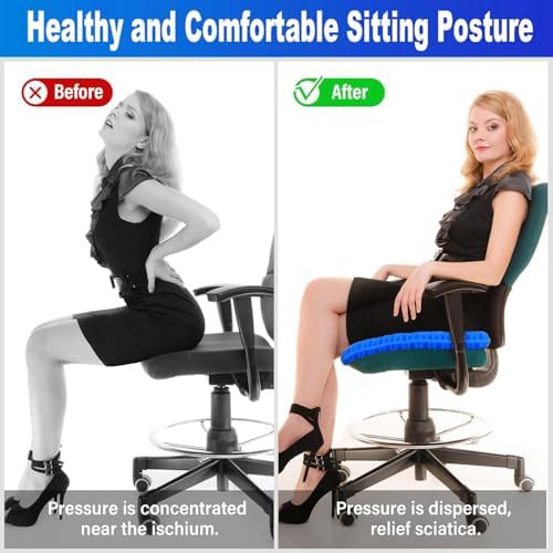 Jumbo 20 in gel seat cushion — photo 4