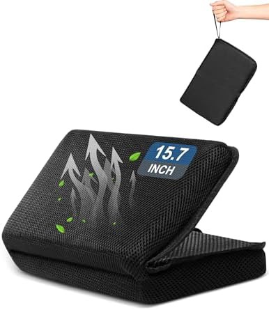 Travel ready foldable seat cushion for flights