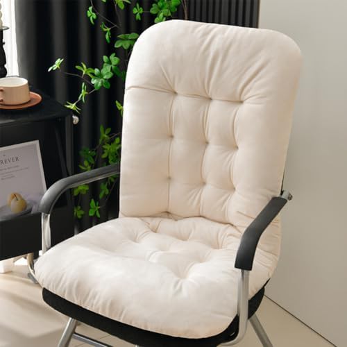 Plush velvet gamer chair seat pad