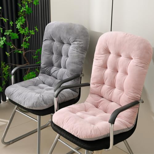 Plush velvet gamer chair seat pad — photo 5