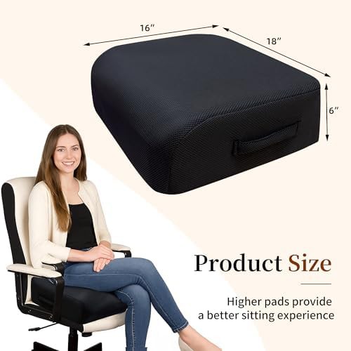 Extra thick memory foam booster seat — photo 5