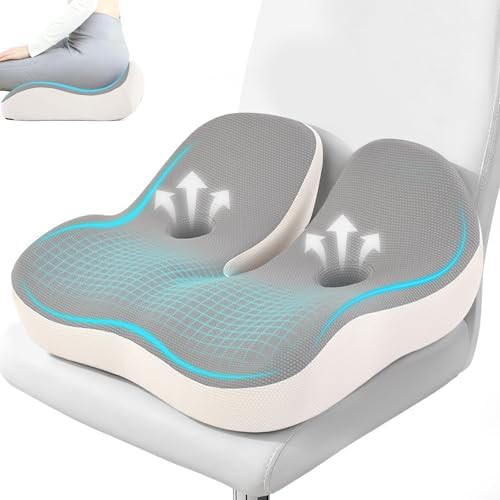 Breathable memory foam back support pad