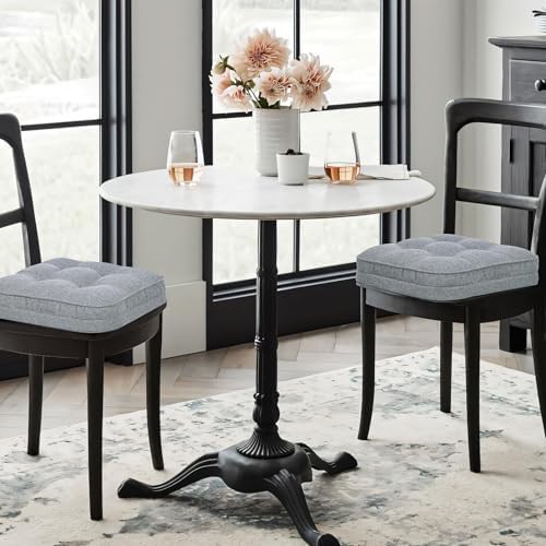 Gray memory foam dining chair pads — photo 5