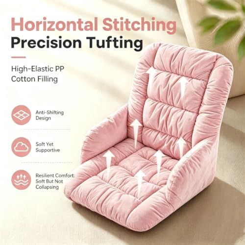 Desk chair cushion with high back support — photo 5