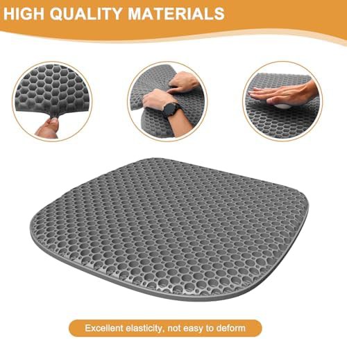 Large breathable gel chair cushion — photo 4