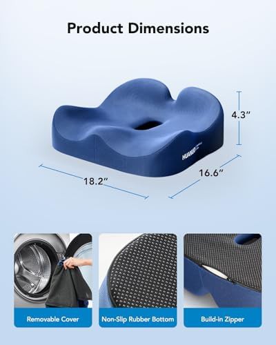 Cooling gel memory foam seat pad — photo 5
