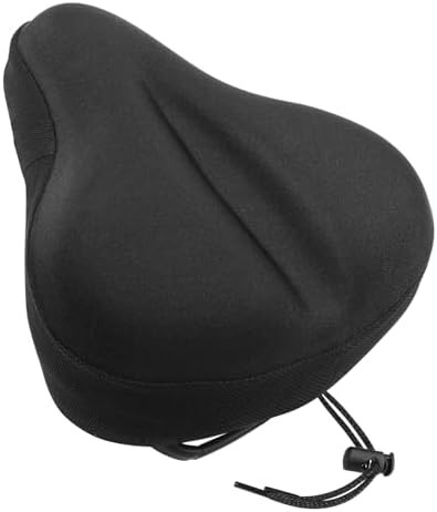 Gel bicycle saddle cover for men